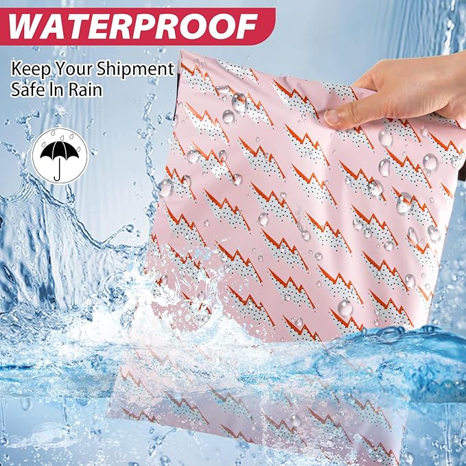 Oududianzi Poly Mailers 10x13, 50Pack Shipping Bags, Mailers Poly Bags, Shipping Envelopes, Mailing bags, Packaging Bags for Small Business and Clothes Shop