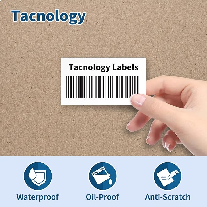 2.25" x 1.25" Direct Thermal Labels,Compatible with Zebra ZD410 ZD411 LP2824 ZD421 ZD420 GK420d, Rollo, MU,12 Rolls 12000 Pcs 2-1/4x1-1/4 Barcode Self-Adhesive Address Shipping Stickers