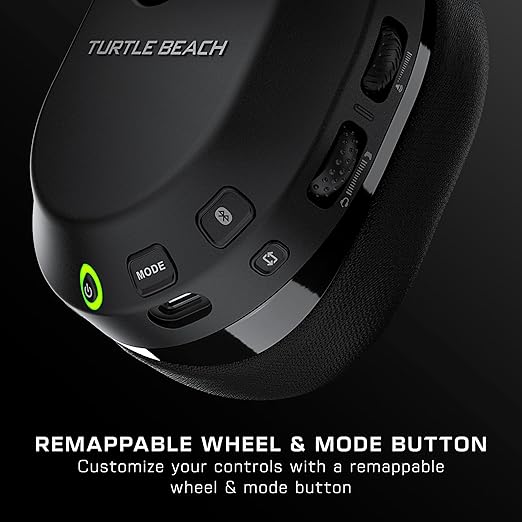 Turtle Beach Stealth 600 Wireless Multiplatform Amplified Gaming Headset for Xbox Series X|S, Xbox One, PC, PS5, PS4 & Mobile – Bluetooth, 80-Hr Battery, Noise-Cancelling Mic – Black (Renewed)