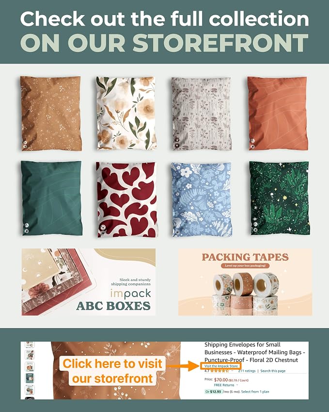 Poly Mailers 14.5 x 19 Inch - 25 pack Biodegradable Shipping Bags for Clothes and Large Items - Impack Self-Seal Waterproof Thick Mailing Envelope for Accessories & Clothing - Penguins