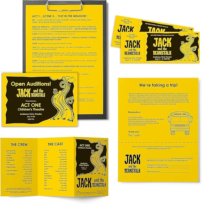 Astrobrights Color Paper, 8.5" x 14", 24 lb/89 gsm, Solar Yellow, 500 Sheets (22532)