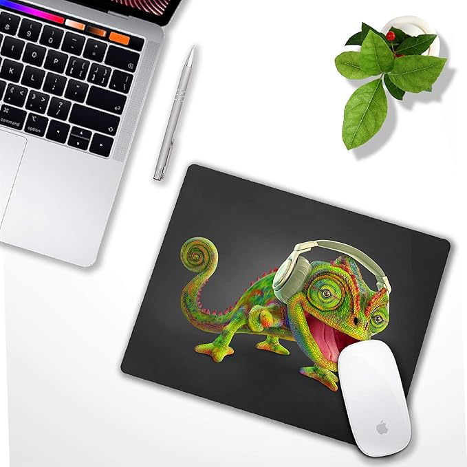 Mouse pad with Personalized Dinosaur Design, Non-Slip Rubber Computer Mouse pad for Kids Laptop Small Mouse mat