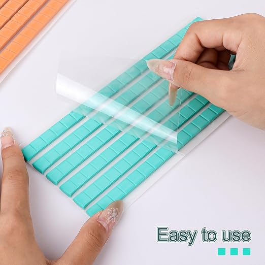 Feosky Adhesive Poster Sticky Tack Putty, Reusable and Removable Adhesive Putty, Mounting Putty for displaying Wall Paintings, Picture, Decoration, Crafts (Pink, Pack of 3)