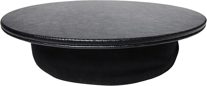 MOJO Beanbag Ergonomic Mousepad - Comfortable Mouse Pad for Sofa, Bed, Lap, Couch, and Anywhere Else (Black Leather)