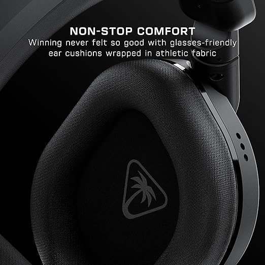 Turtle Beach Stealth 600 Wireless Multiplatform Amplified Gaming Headset for PS5, PS4, PC & Mobile – Bluetooth, 80-Hr Battery, Noise-Cancelling Flip-to-Mute Mic, 50mm Speakers – Black (Renewed)