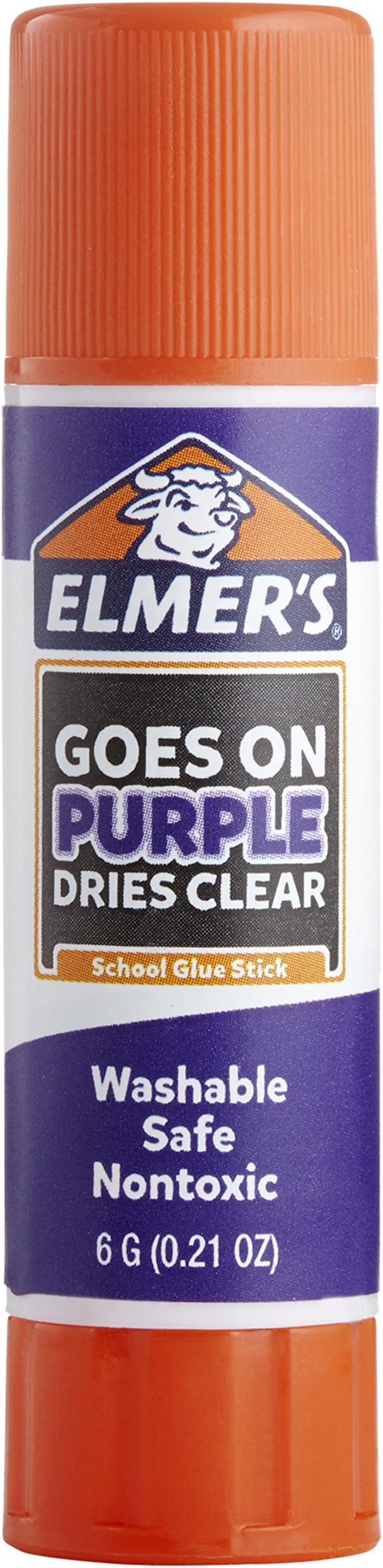 Elmer’s Disappearing Purple Glue Sticks with Bonus Re-Stick Glue Stick, 6 + 1 Pack