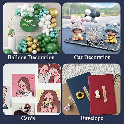Adhesive Stick dots Two-Sided Sided Mounting Putty Stick Tack for Wall Hanging Crafts Balloons Festival Party Decorations,Clean Removable(0.79"*0.79"-180)