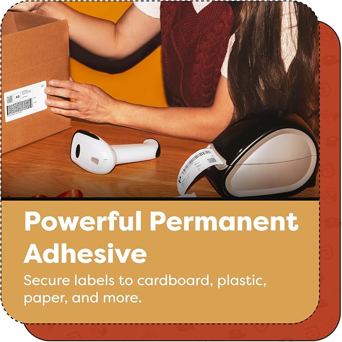 Replacement for DYMO 30336 (24 Rolls, 12000 Labels) 1" X 2 1/8" | Direct Thermal Barcode and Address Labels - Compatible with LabelWriter 450, 450 Turbo, 4XL (NOT 550, 5XL) - Aegis Adhesives