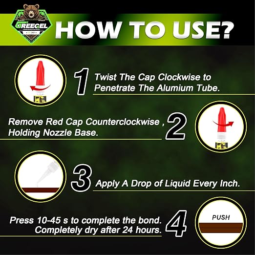 Liquid Super Glue 4 x 3G, Clear CA Glue for Plastic, Wood, Metal | Multi-purpose Clear Superglue Liquid, Strong Instant Bond, for Metal, Ceramic, Crafts, Hobby Models, 3D Printing Repairs