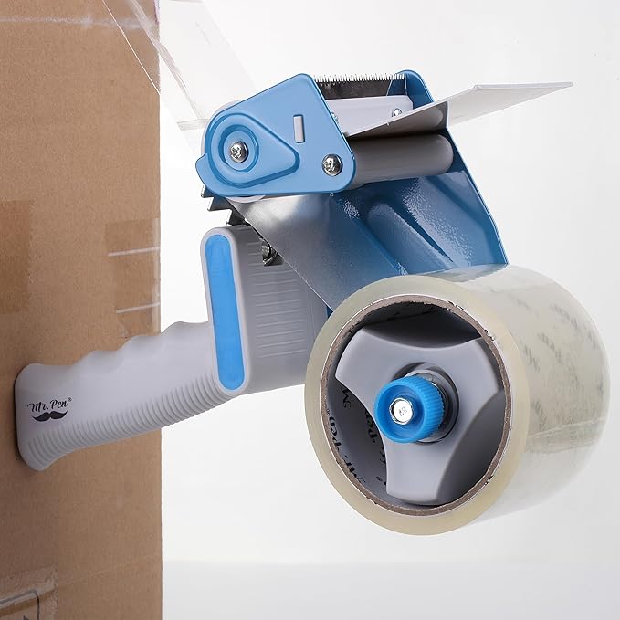 Mr. Pen- 3 inch Tape Gun Dispenser, Packing Tape Dispenser Gun, 3 inch Packing Tape Gun, Heavy Duty Tape Dispenser, Shipping Dispenser, Packaging Tape Dispenser
