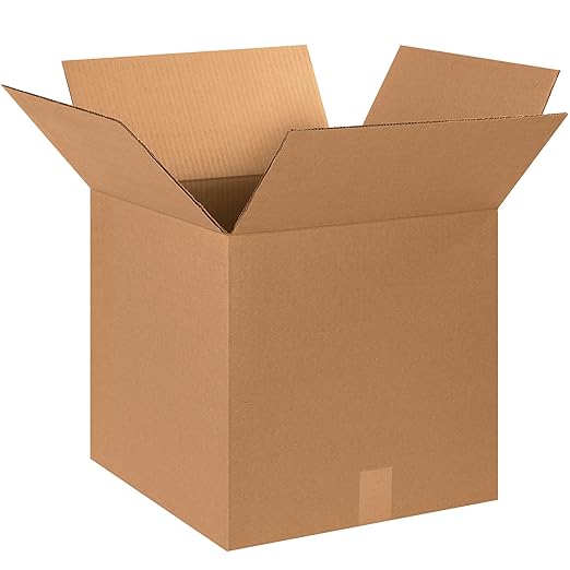 AVIDITI 15 x 15 x 15 Corrugated Cardboard Boxes, Medium 15"L x 15"W x 15"H, Pack of 25 | Shipping, Packaging, Moving, Storage Box for Home or Business, Strong Wholesale Bulk Boxes