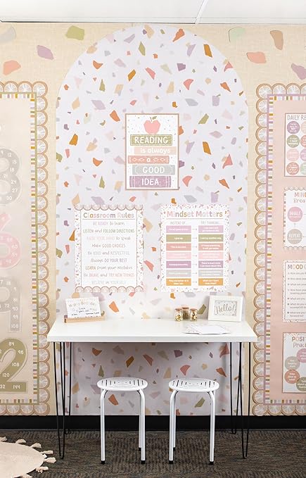 Teacher Created Resources Terrazzo Tones Better Than Paper® Bulletin Board Roll (TCR77439)