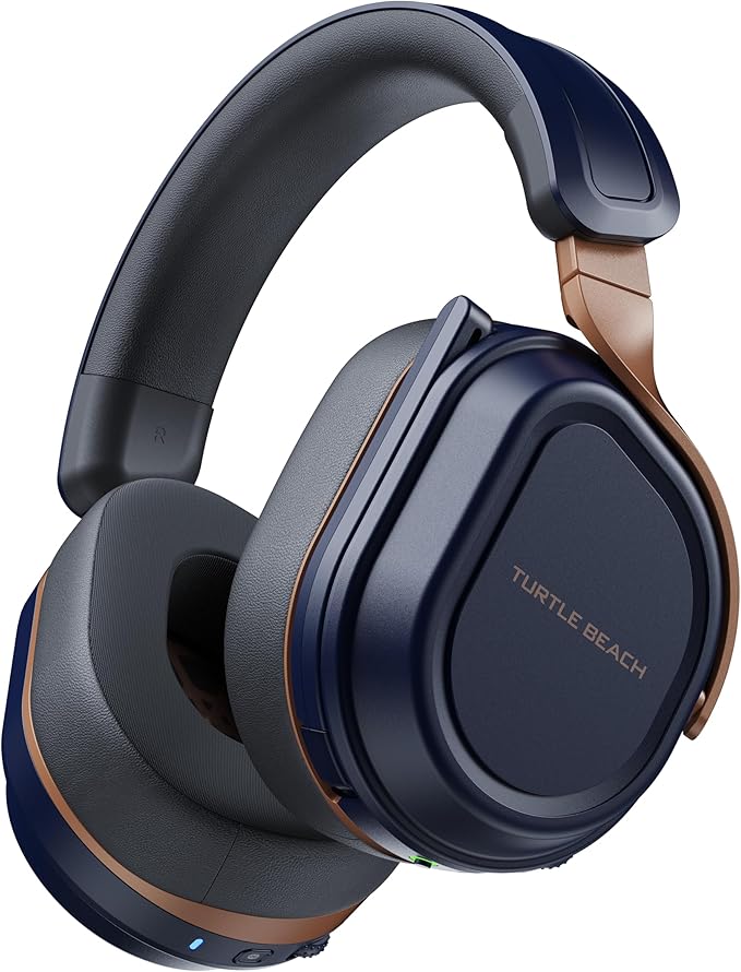 Turtle Beach Stealth 700 Gen 3 Wireless Multiplatform Amplified Gaming Headset for Xbox Series X|S, Xbox One, PC, PS5, Mobile – 60mm Drivers, AI Noise-Cancelling Mic, Bluetooth, 80-Hr Battery – Cobalt