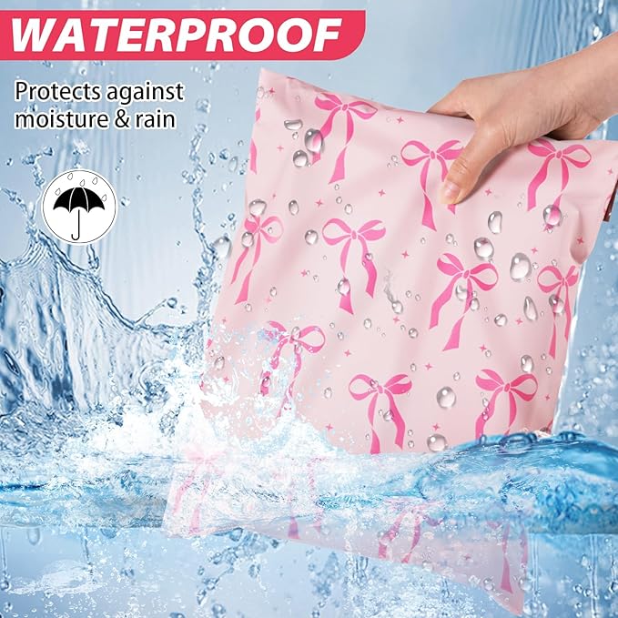 Oududianzi Poly Mailers 10x13, 100PCS Shipping Bags, Self-Sealing Mailers Poly Bags, Mailing Envelopes Bulk, Polymailers Packaging Bags for Online and offline Small Bussiness