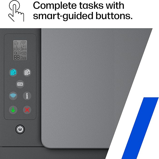 HP Smart Tank 5101 Wireless All-in-One Refillable Printer, Scanner, Copier with 2 years of Ink included, Wireless printer-for-home use an EcoTank Alternative (1F3Y0A)