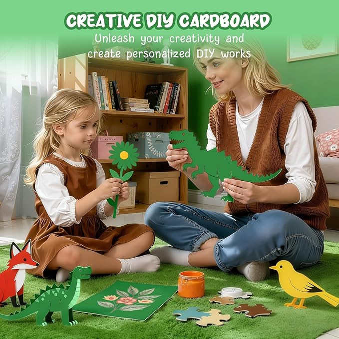 Dark Green Cardstock Paper 8.5 x 11, 40 Sheets Cardstock Printer Paper 8.5x11, Green Card Stock Paper 8.5 x 11, 200 GSM Dark Green Construction Paper for DIY Cards, Greeting Cards, Party Decorations