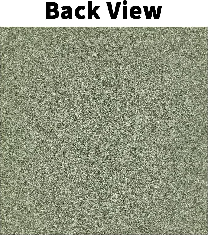 1/2'' Thick Felt Bulletin Cork Board Tiles for Walls Self Adhesive | Frameless Corkboard Alternative, 1700g/m² Dense Felt Board Squares, Renter Friendly, Removable, Sage, 8 Pack 12x12 in