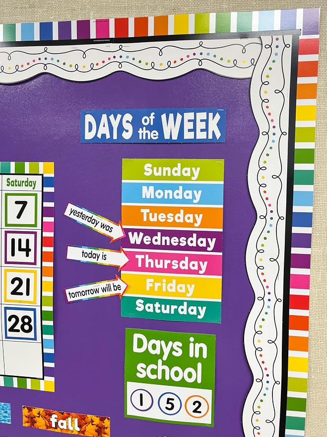 Teacher Created Resources Black Straight Rolled Border Trim - 50ft - Decorate Bulletin Boards, Walls, Desks, Windows, Doors, Lockers, Schools, Classrooms, Homeschool & Offices
