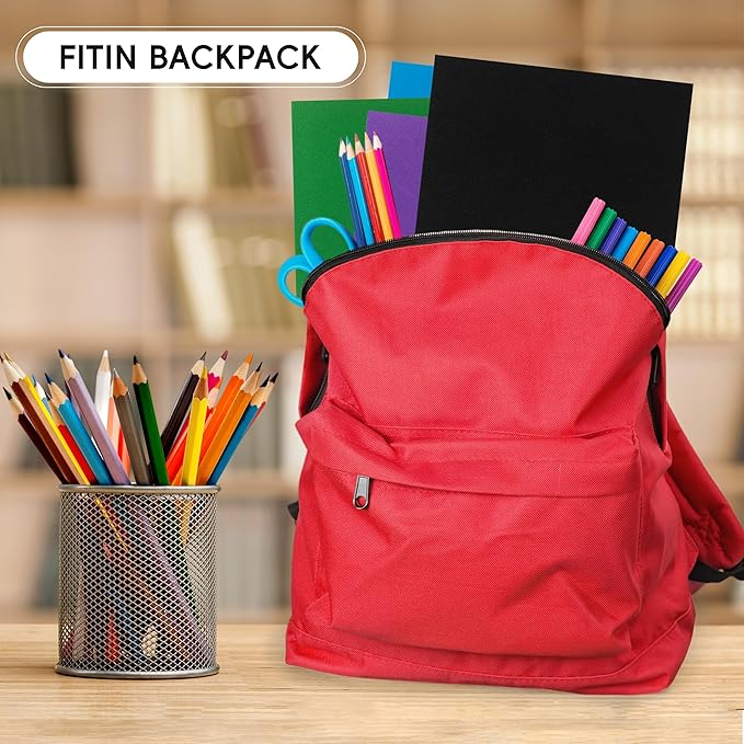 8 Packs Blue Two Pocket File Folders,File Folder Letter Size,8.5x11Inches File Folders for Office,School and Home,Organizer File Folder