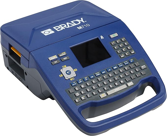 Brady M710 Portable Label Printer. Fastest, Most Advanced Portable Printer That Prints on The Toughest Labels. Replaces BMP71 Blue, Large