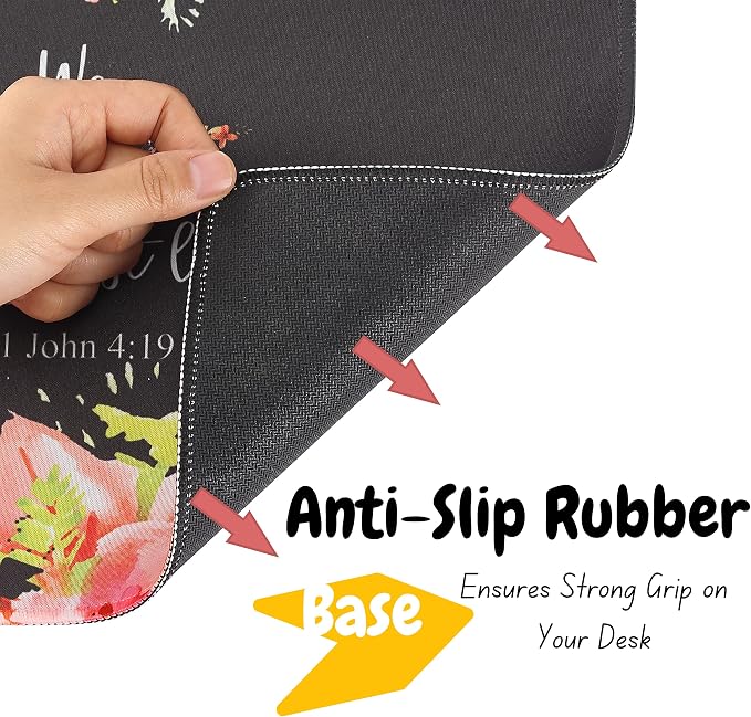 Mr. Pen Cute Floral Mouse Pads, 2 pcs - Office & Bible Themed