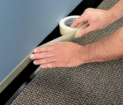 Scotch Masking Tape, 6 Rolls, 0.94 in x 54.6 yd, Great for Everyday Use, Strong Adhesive, Tan Masking Tape (3437-6)