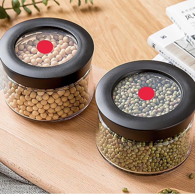 PARLAIM 1/2" Round Color Coding Labels, 1000 Circle Dot Stickers in Plastic Dispenser Box, 0.5 inch Diameter, Red