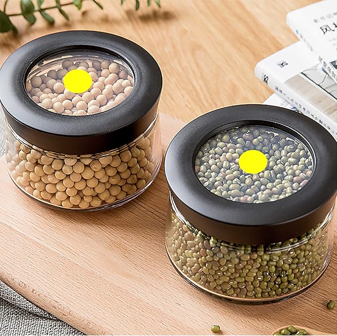PARLAIM 1/2" Yellow Round Color Coding Circle Dot Labels on a Roll, 1000 Stickers in Plastic Dispenser Box, 0.5 inch Diameter