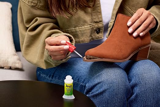 Krazy Glue All Purpose Brush-On Superglue, 5 g, 6 Count, Quick Dry, No-Clog Adhesive for Ceramic, Plastic, Wood, Glass, Porcelain, Metal, Leather & More, Clear, Holds Over 1000 Lbs*