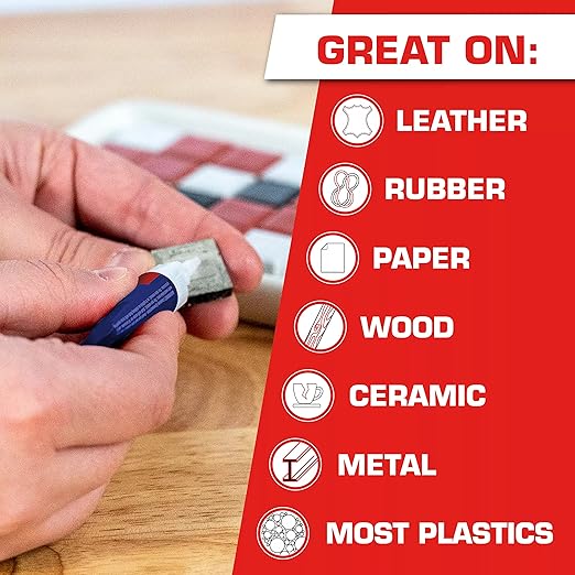 Loctite Super Glue Liquid, Clear, 0.07 fl oz Tube, 2 Pack - Superglue for Plastic, Wood, Metal, Crafts & Repair, Cyanoacrylate Adhesive Instant Glue, Quick Dry