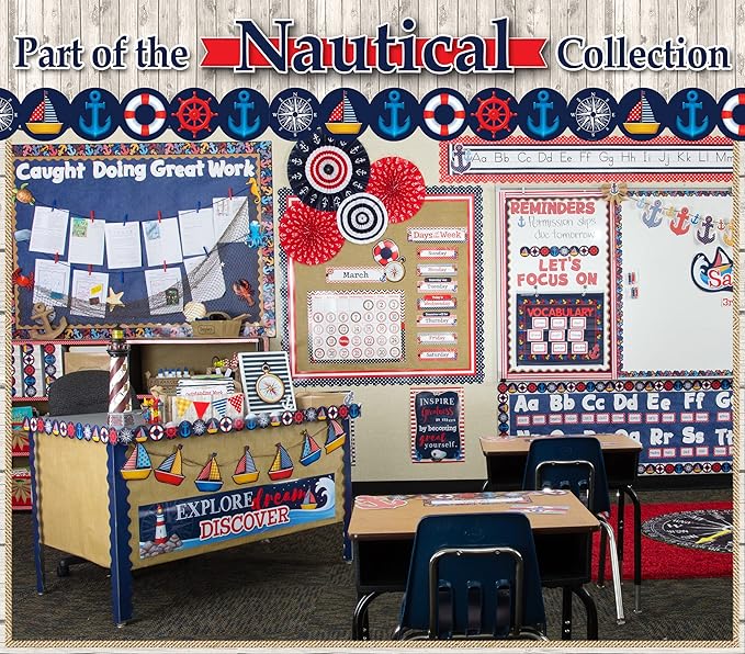 Teacher Created Resources Sailing Into.. Bulletin Board (TCR5440)