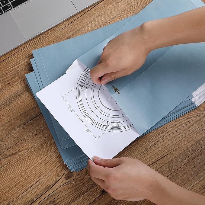 Mr. Pen- Clasp Kraft Envelopes, 18 Pack, 9" x 12", Blue, Document Size, Clasp and Gummed Closure