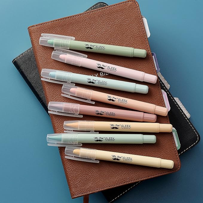 Mr. Pen- Gel Highlighter Set, 16 Pack, Assorted Colors, Bible Highlighters No Bleed Gift Set