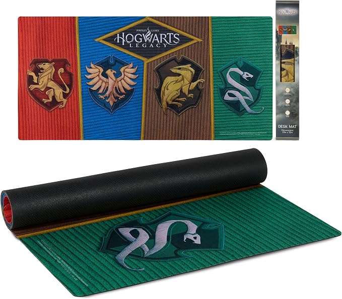 Harry Potter Gaming Mouse Pad Large 31"x15" XL Computer Desk Mat, Anime | Harry Potter anime gaming mouse pad, Oversized 31x15in smooth fabric top, stitched edges, non-slip rubber base.