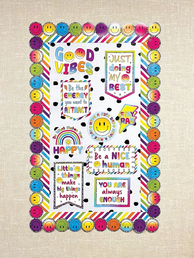Teacher Created Resources Black Painted Dots on White Better Than Paper® Bulletin Board Roll (TCR77460)